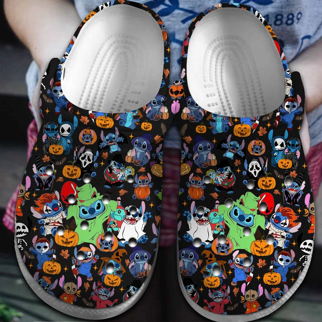 Loli and Stitch Movie Crocs Clogs