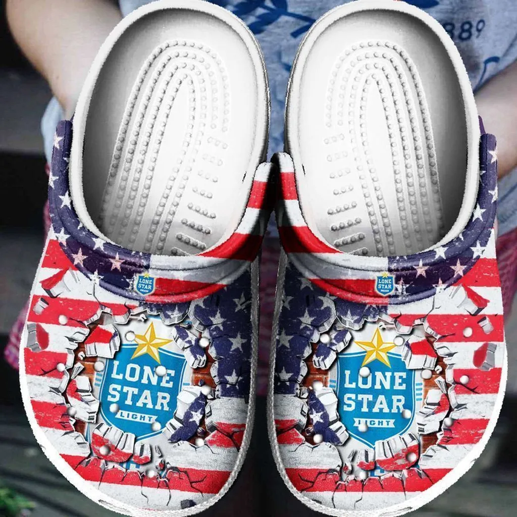 Lone Star Light Crocs Clog