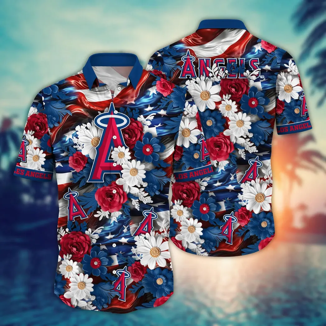 Los Angeles Angels MLB Aloha Hawaiian Shirt, Summer VPHWA2451152745