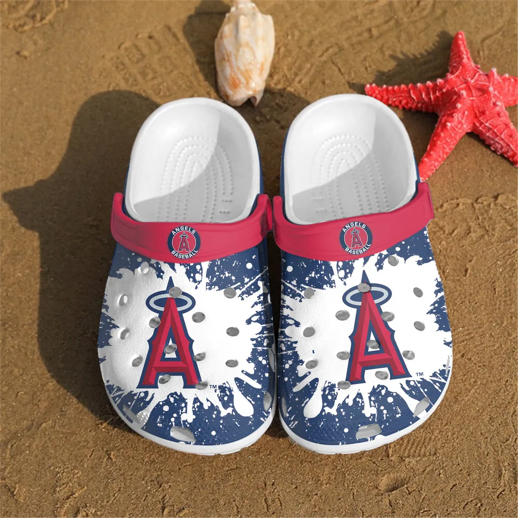 Los Angeles Angels Of Anaheim Personalized Crocs Clog