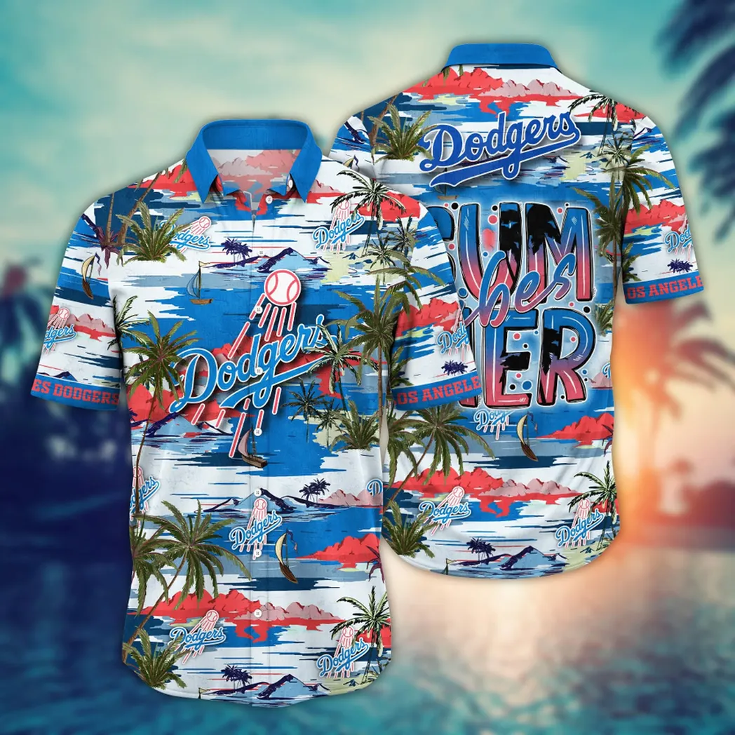 Los Angeles Dodgers MLB Flower Aloha Hawaiian Shirt, Summer Football Shirts VPHWA2451152615