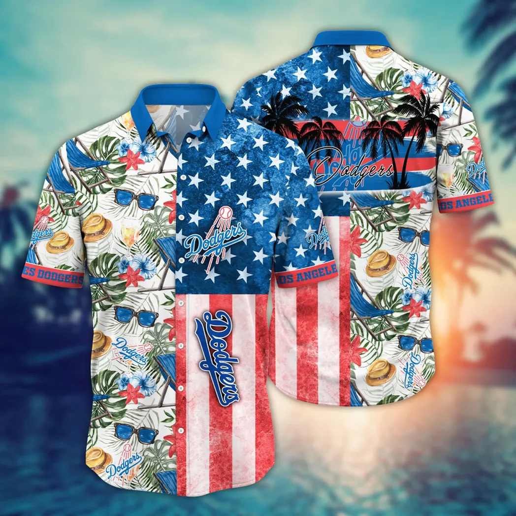 Los Angeles Dodgers MLB Flower Aloha Hawaiian Shirt, Summer Football Shirts VPHWA2451152724