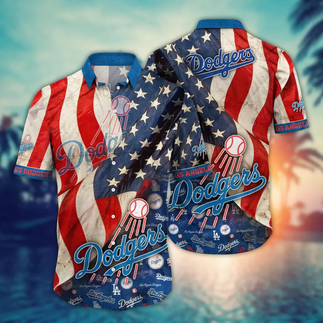 Los Angeles Dodgers MLB Flower Aloha Hawaiian Shirt, Summer Football Shirts VPHWA2451152749