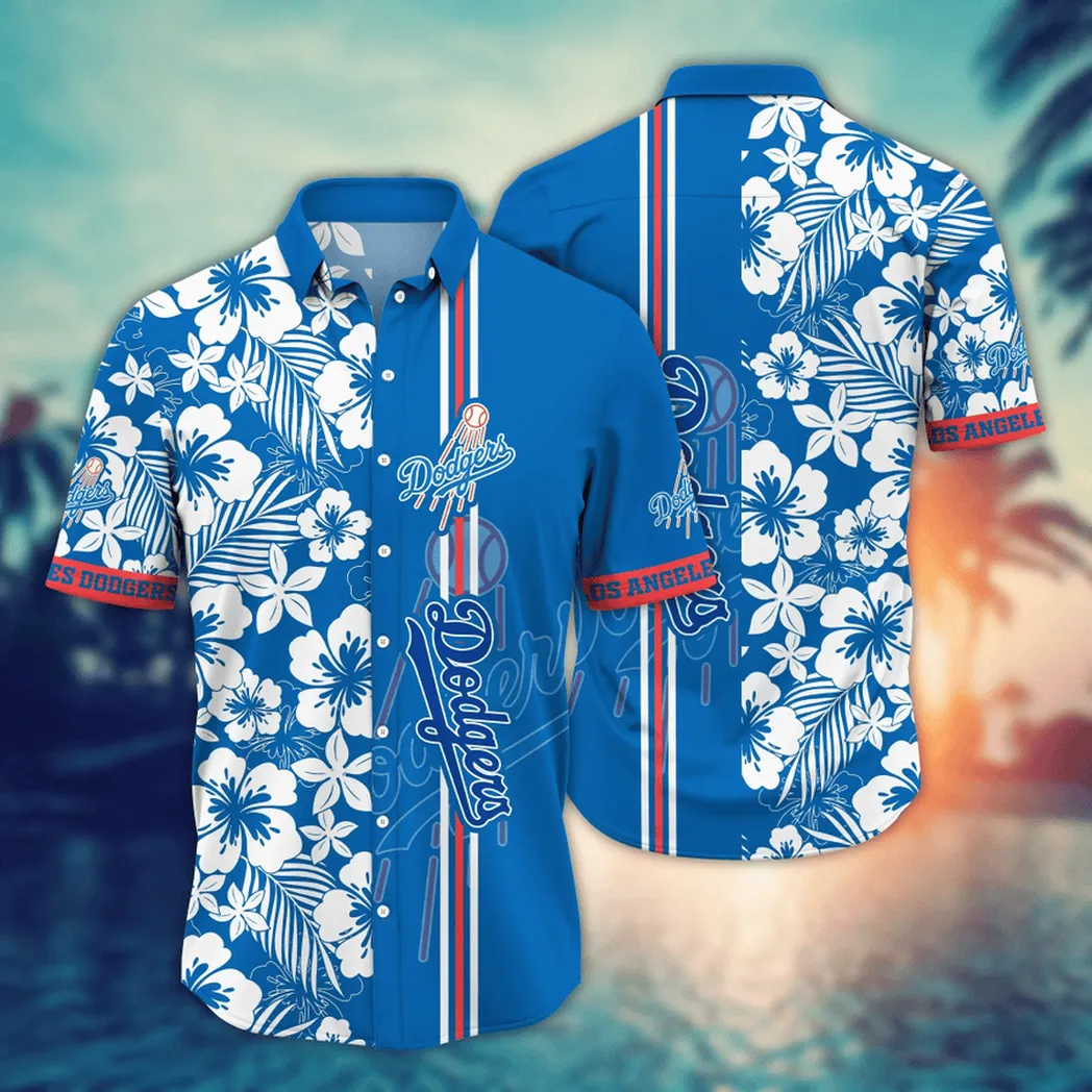 Los Angeles Dodgers MLB Flower Aloha Hawaiian Shirt, Summer Football Shirts VPHWA2451154760