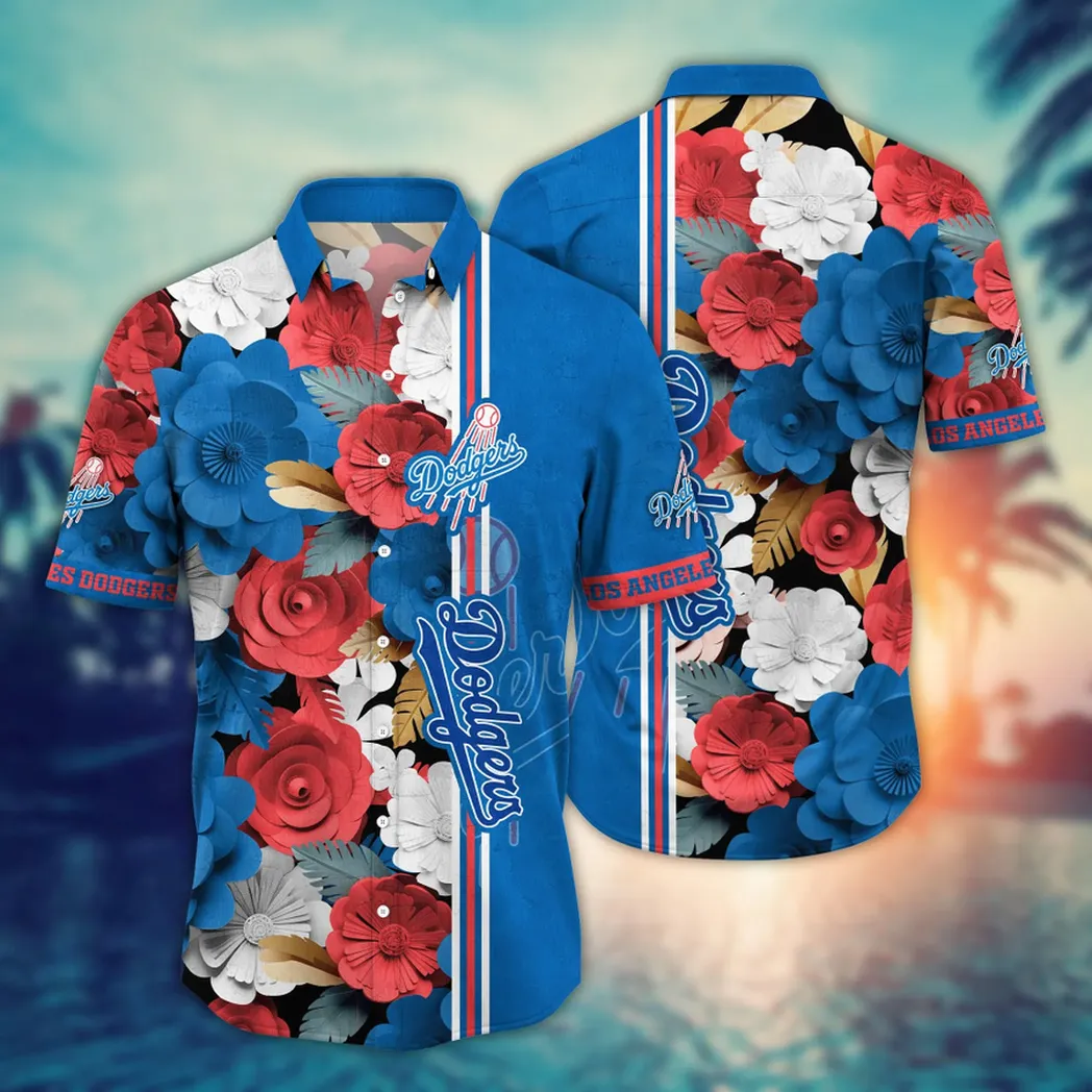 Los Angeles Dodgers MLB Flower Aloha Hawaiian Shirt, Summer Football Shirts VPHWA2451154917