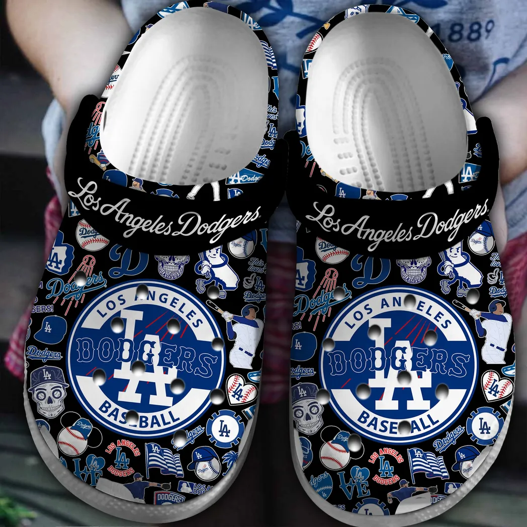 Los Angeles Dodgers MLB Sport Crocs Clogs