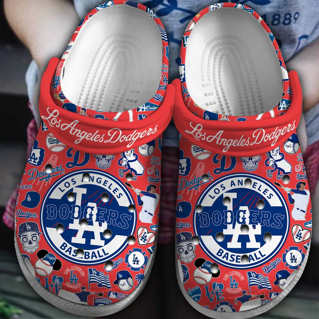 Los Angeles Dodgers MLB Sport Crocs Clogs