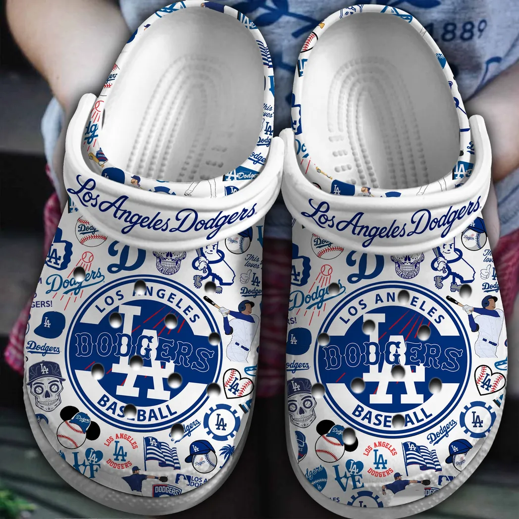 Los Angeles Dodgers MLB Sport Crocs Clogs