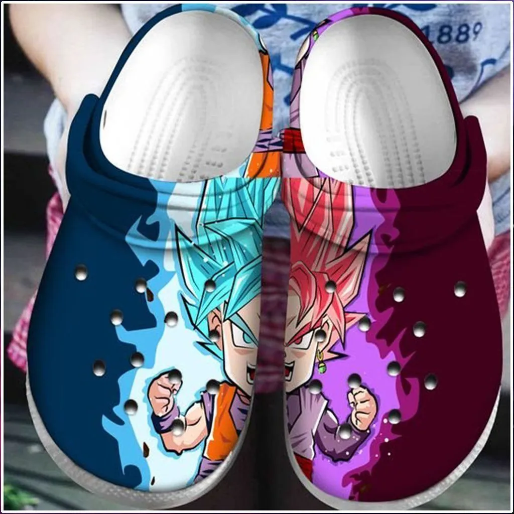 Love Dragon Ball Rubber Crocs Clog