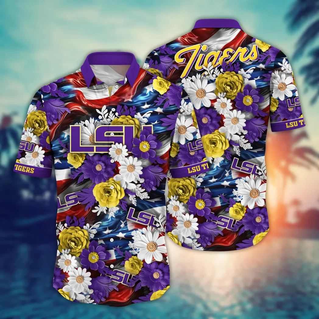 LSU TIGERS NCAA Aloha Hawaiian Shirt, Summer VPHWA2451153325