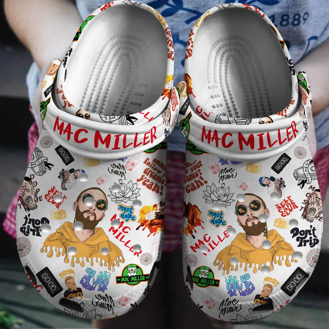 Mac Miller Music Crocs Clogs