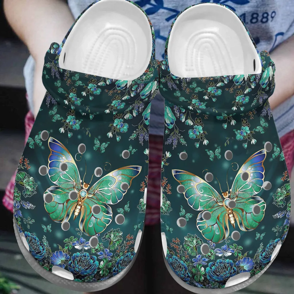 Magical Butterfly Crocs