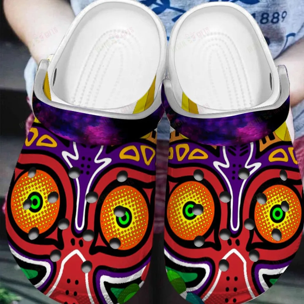 Majoras Mask Crocs Classic Clogs