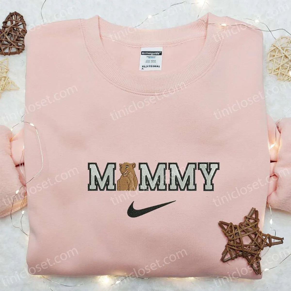 Mammy Nala x Nike Swoosh Embroidered Shirt, Disney The Lion King Embroidered Hoodie, Best Gifts For Family