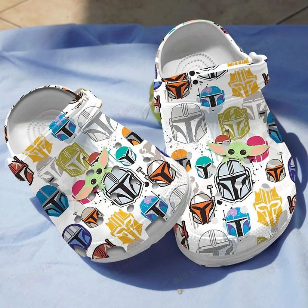 Mandalorian Child Crocs Classic Clogs