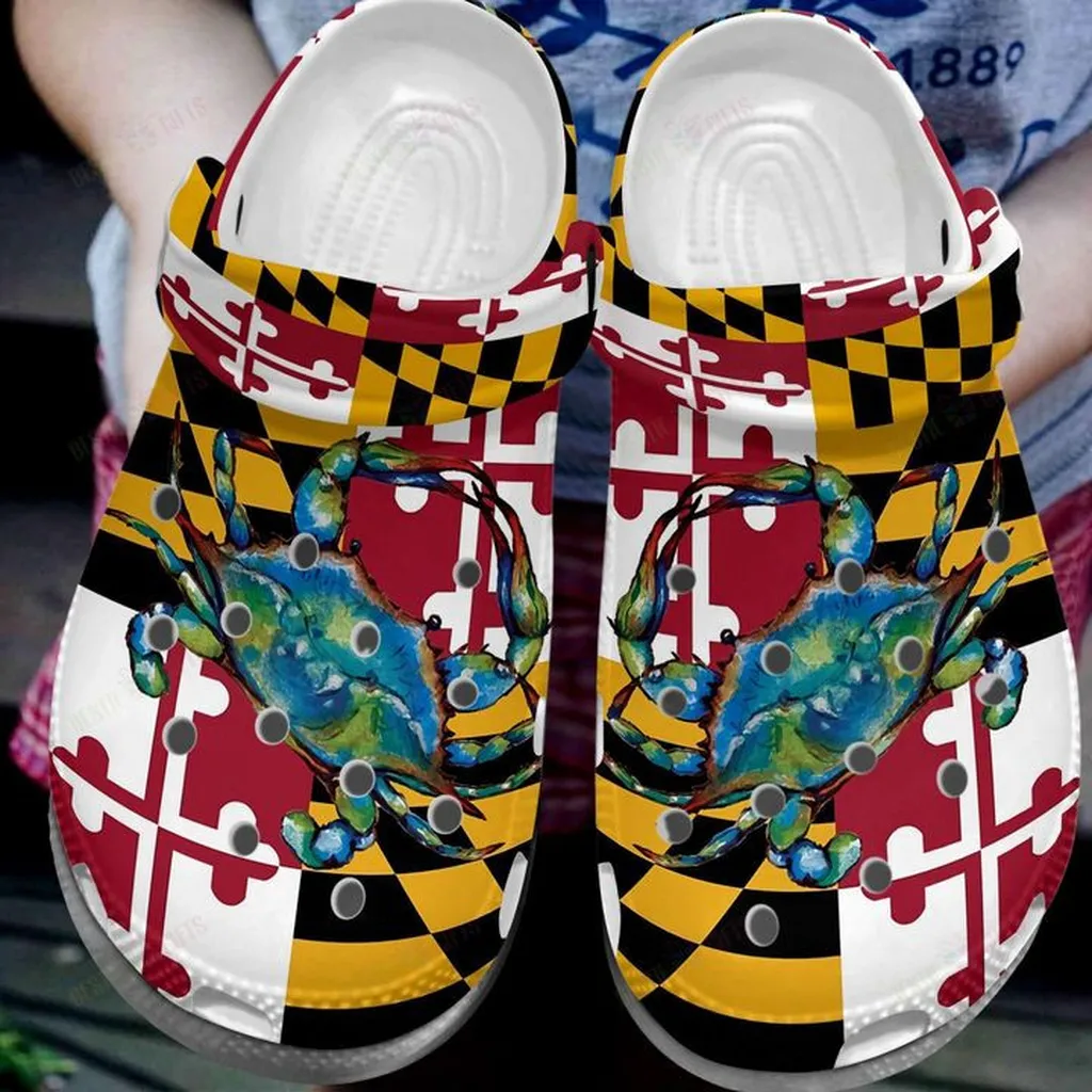 Maryland Citizen Pride 20 Crocs Classic Clogs