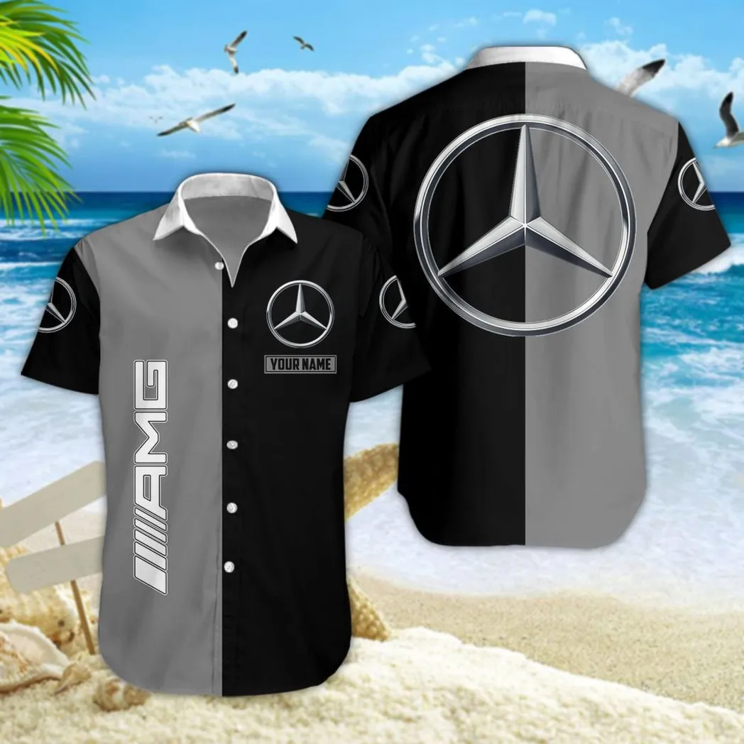 Mercedes-AMG Hawaiian Shirt Style Classic Oversized Hawaiian