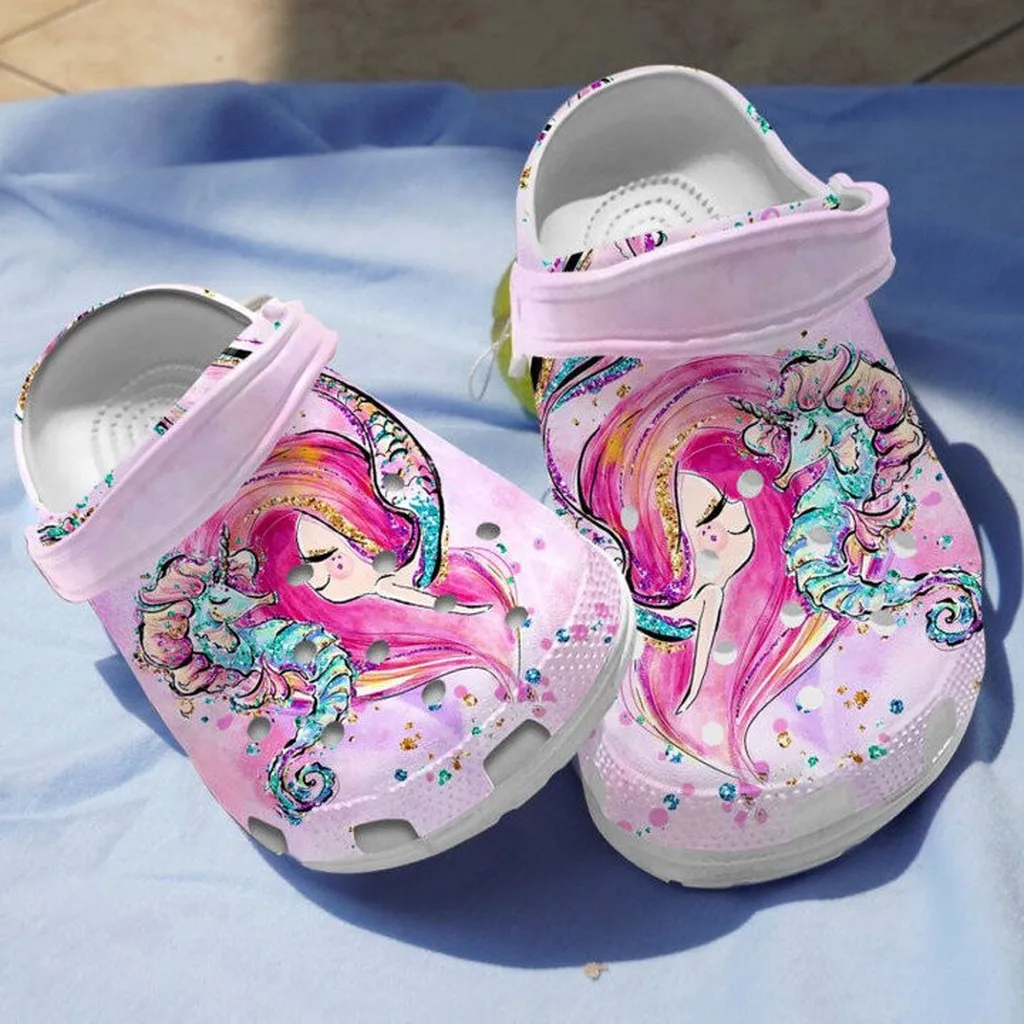 Mermaid and Unicorn Clogs Crocs