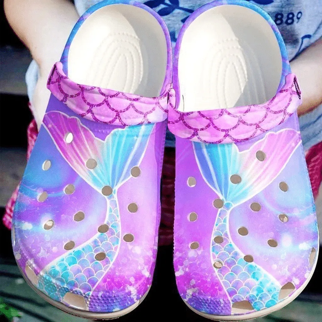 Mermaid Dream To Be A Crocs Classic Clogs