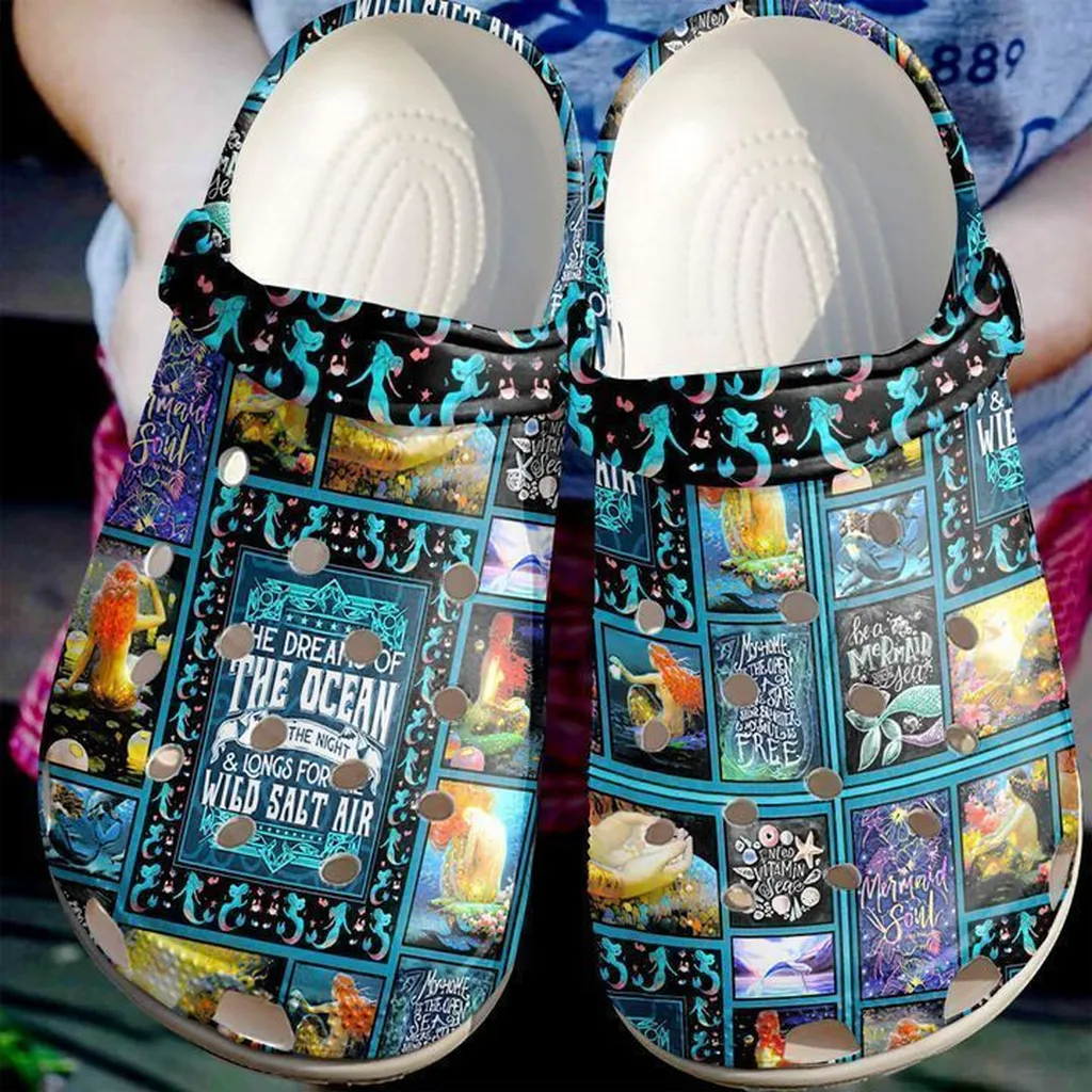 Mermaid Lover Crocs Classic Clogs