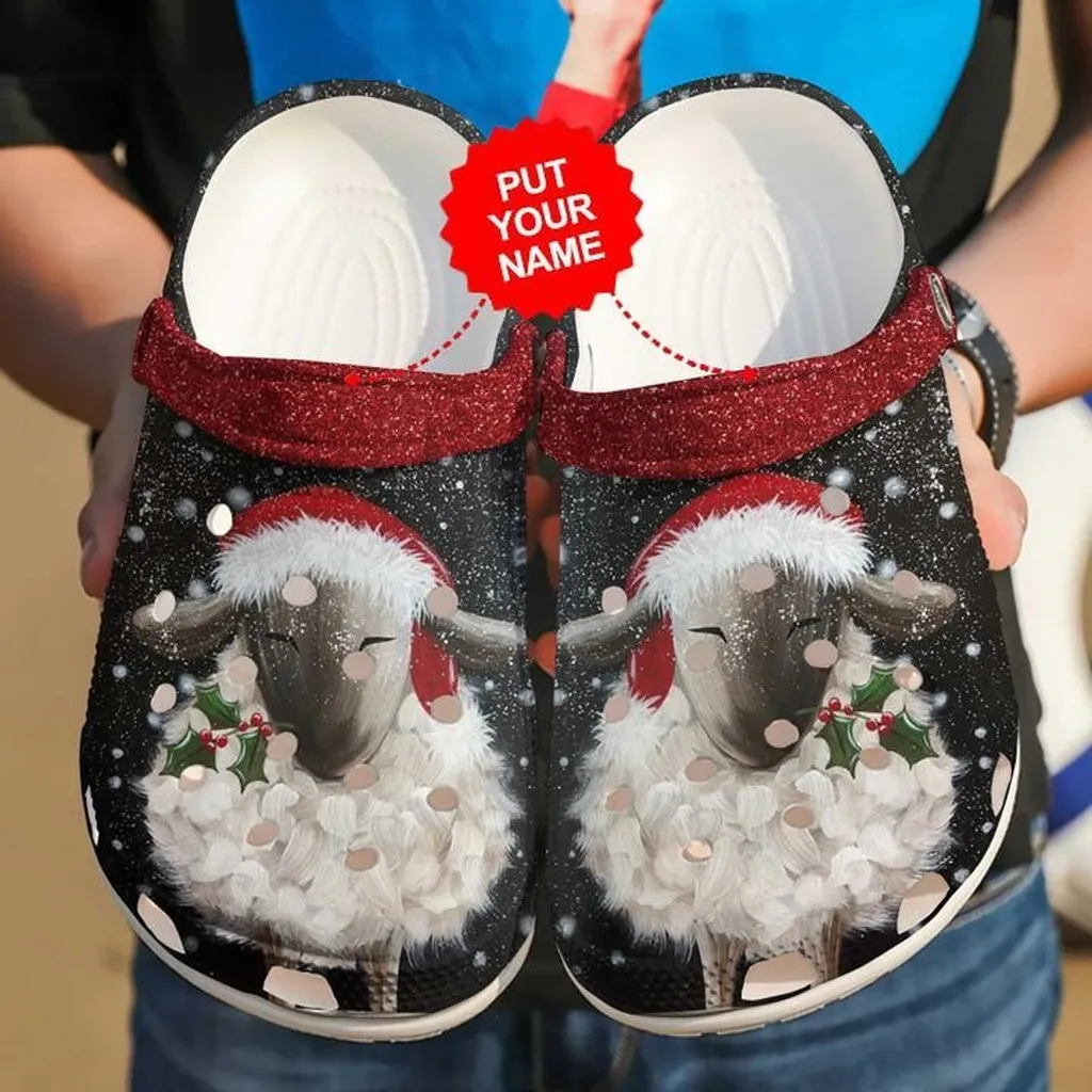 Merry Christmas Custom Crocs Clog