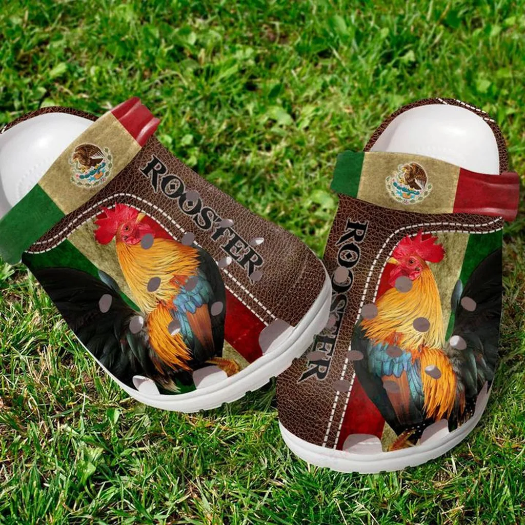 Mexican Rooster Crocs Classic Clogs