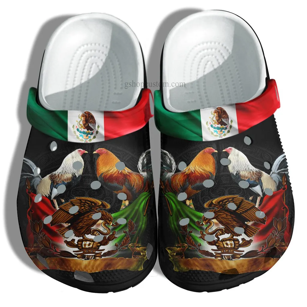 Mexico Eagle Chicken Flag Croc