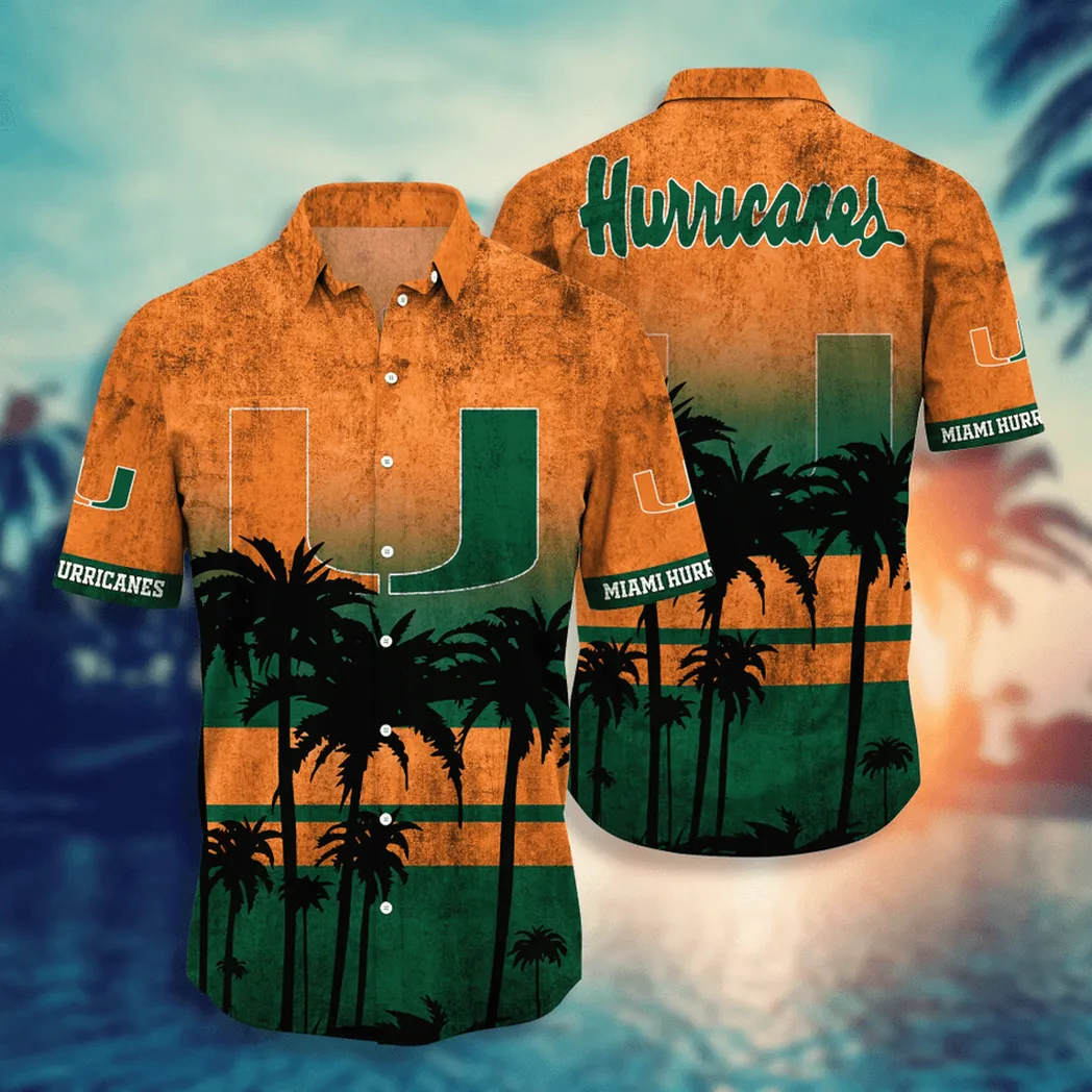 Miami Hurricanes Aloha Hawaiian Shirt, Style Hot Trending Summer VPHWA2451153817