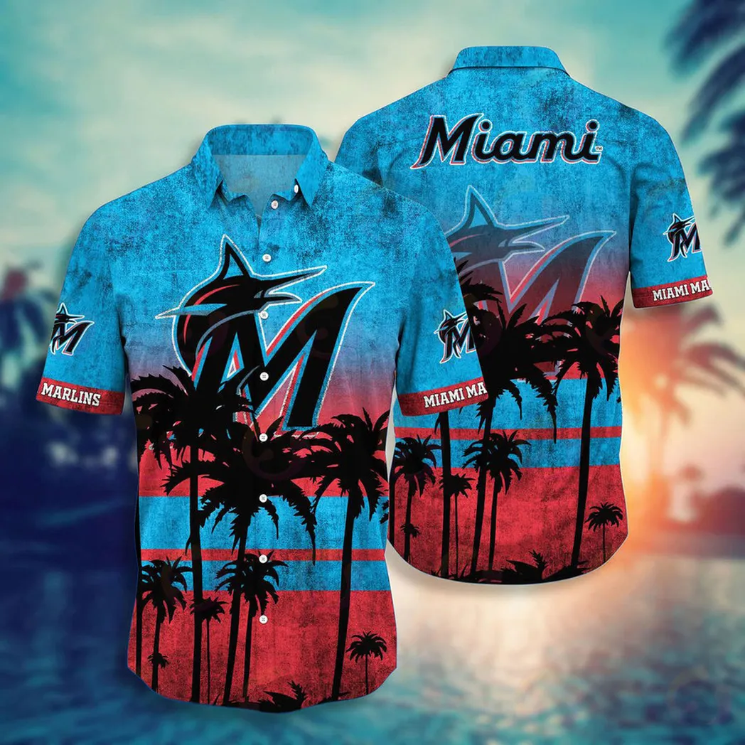 Miami Marlins MLB Aloha Hawaiian Shirt Hot Trending Summer VPHWA2451155266