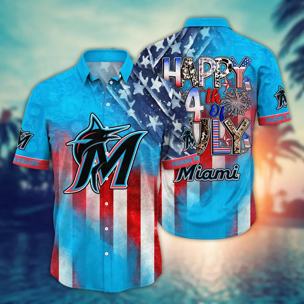 Miami Marlins MLB Aloha Hawaiian Shirt, Summer VPHWA2451152650