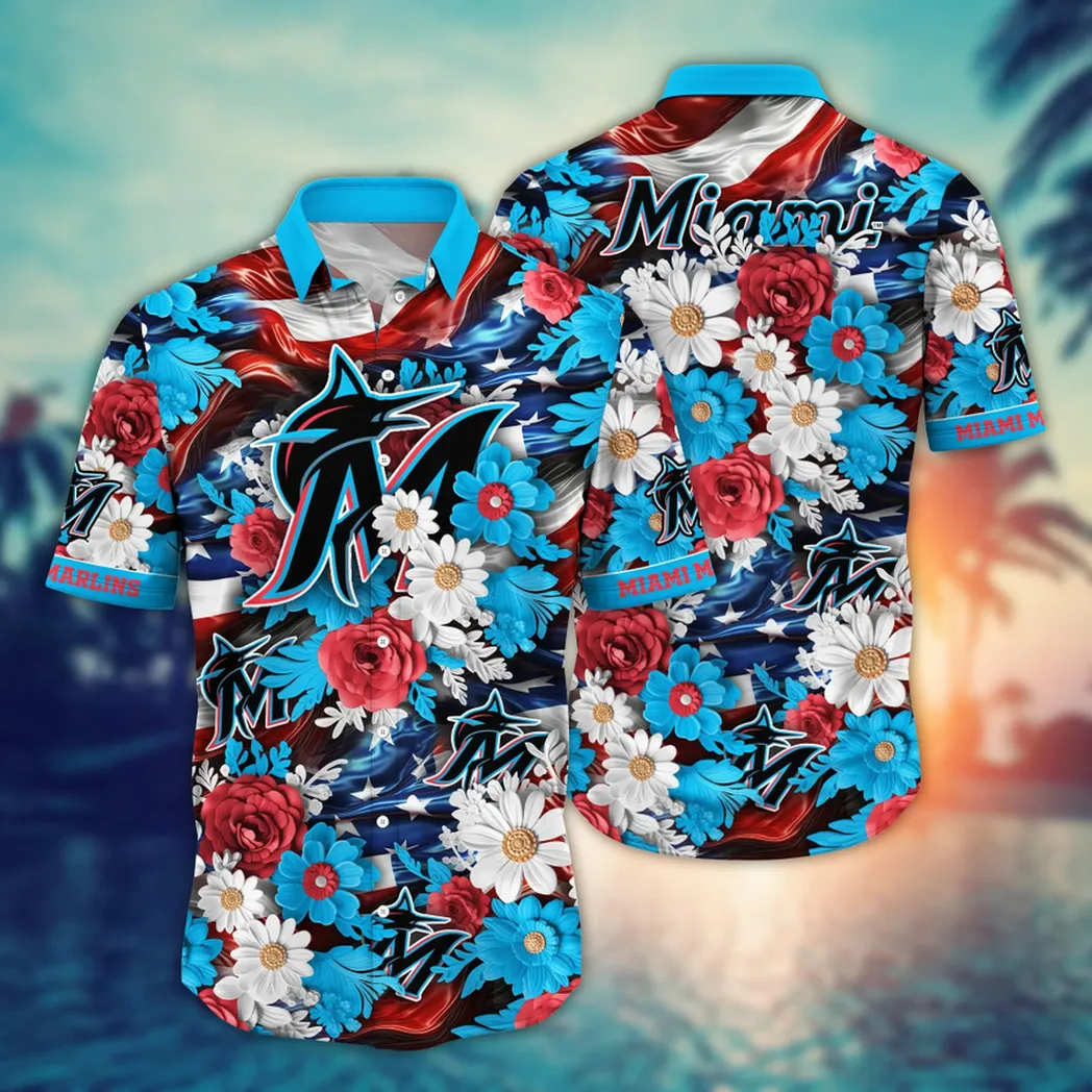 Miami Marlins MLB Aloha Hawaiian Shirt, Summer VPHWA2451152655