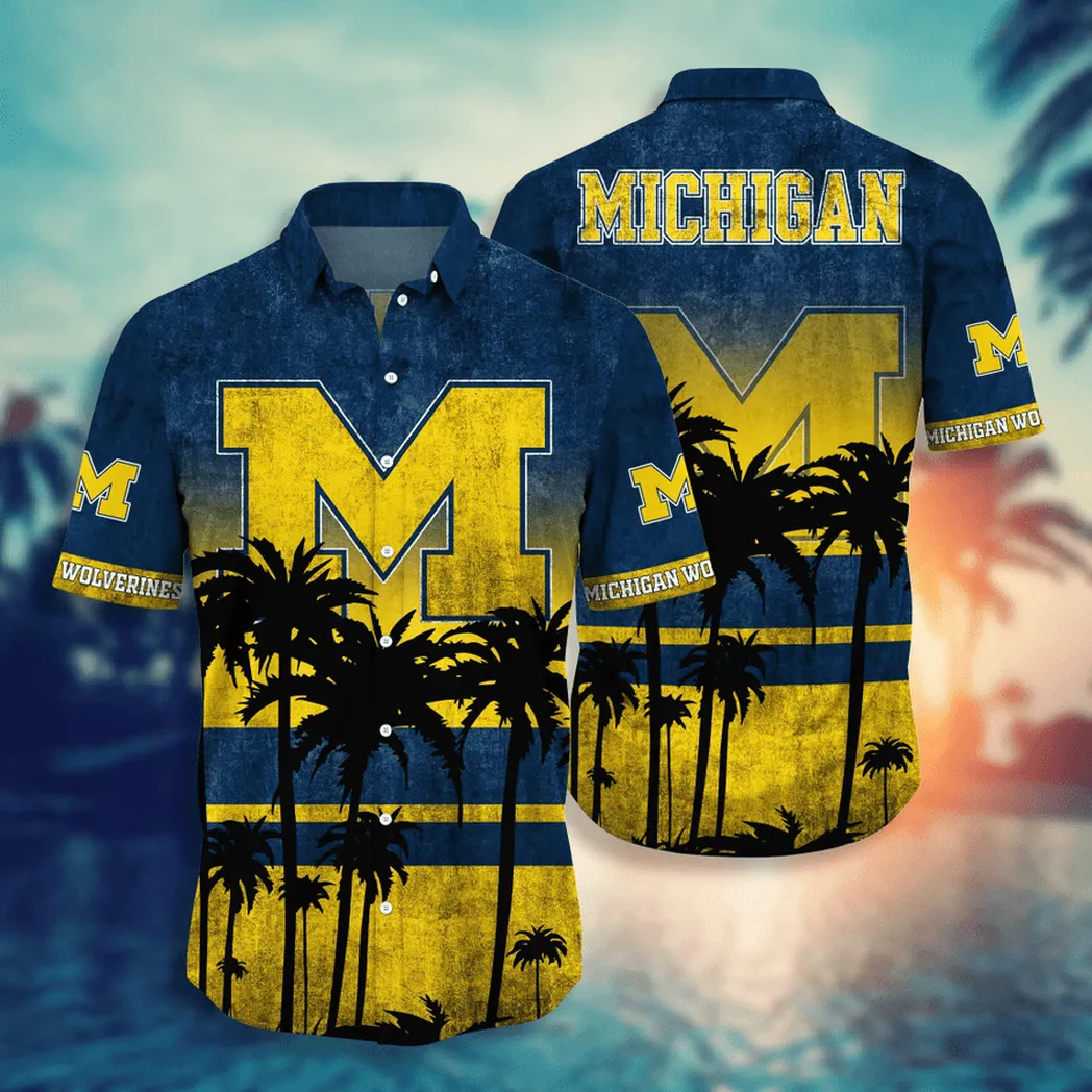 Michigan Wolverines, Style Hot Trending Summer Aloha Hawaiian Shirt, Style Hot Trending Summer VPHWA2451153822