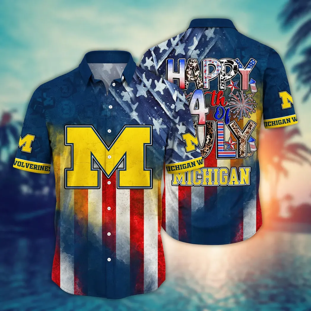 Michigan Wolverines, Style Hot Trending Summer NCAA Aloha Hawaiian Shirt, Summer VPHWA2451153427