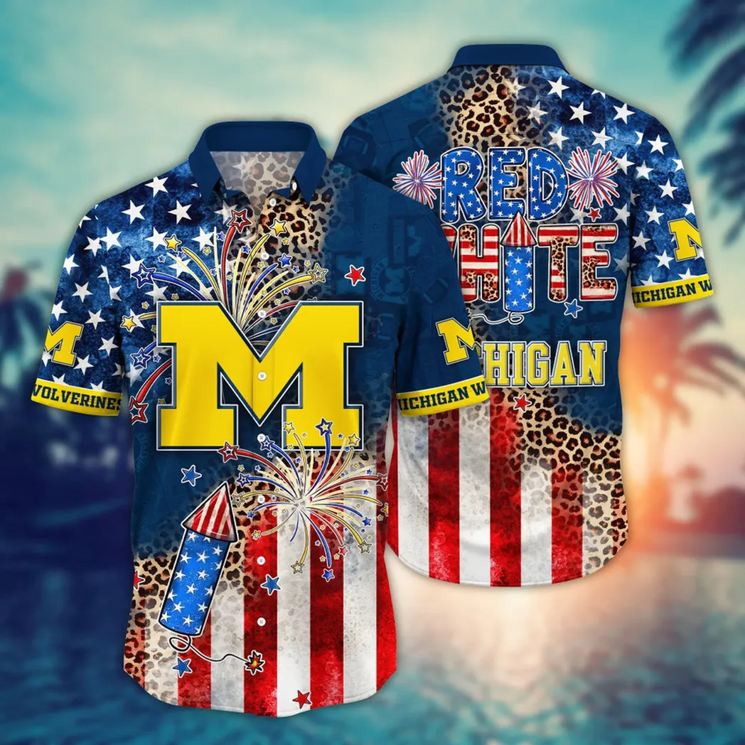 Michigan Wolverines, Style Hot Trending Summer NCAA Aloha Hawaiian Shirt, Summer VPHWA2451153581