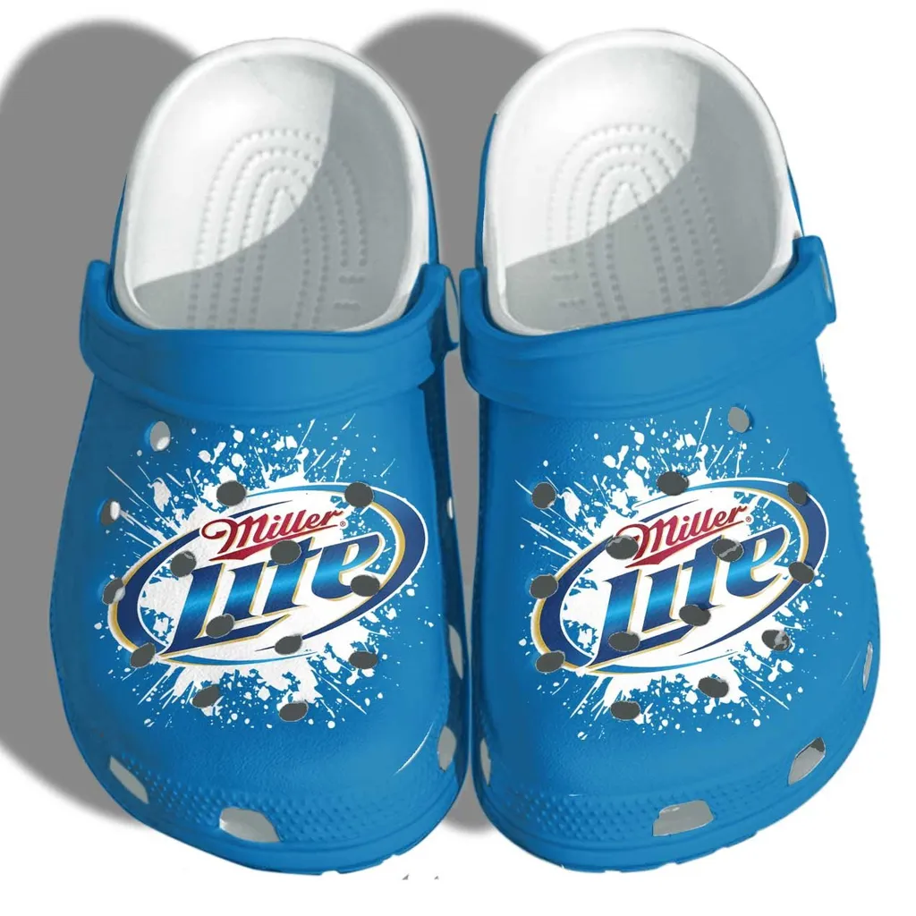 Miller Lite Beer Crocs Crocband Clog