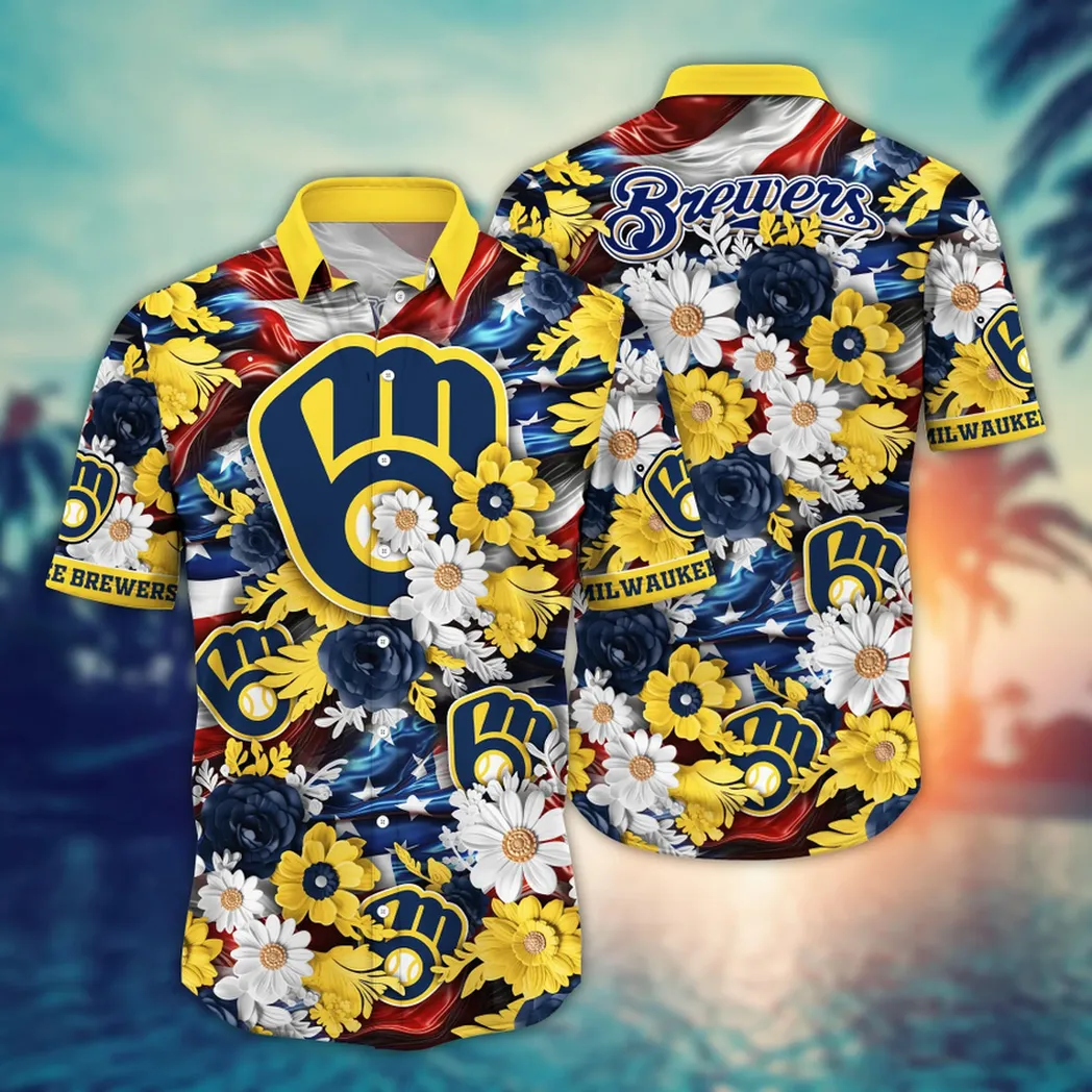 Milwaukee Brewers MLB Aloha Hawaiian Shirt, Summer VPHWA2451152785