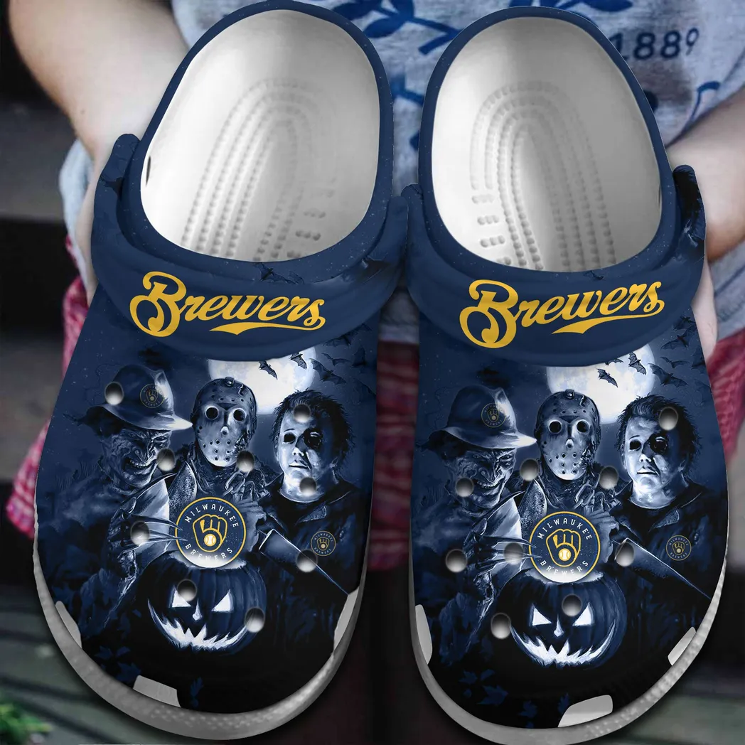 Milwaukee Brewers MLB Sport Crocs Clogs