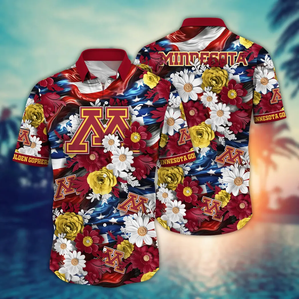 Minnesota Golden Gophers NCAA Aloha Hawaiian Shirt, Summer VPHWA2451153328