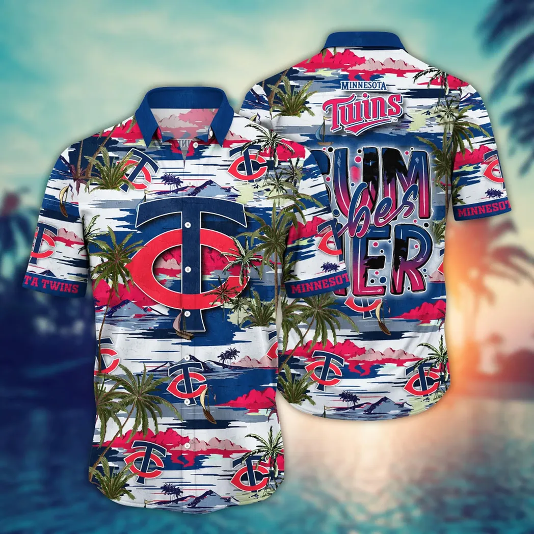 Minnesota Twins MLB Flower Aloha Hawaiian Shirt, Summer Football Shirts VPHWA2451152622