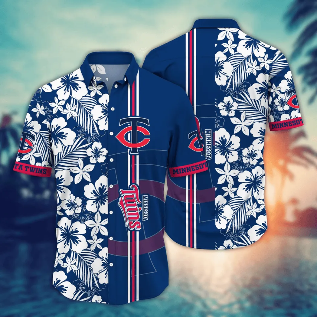 Minnesota Twins MLB Flower Aloha Hawaiian Shirt, Summer Football Shirts VPHWA2451154769