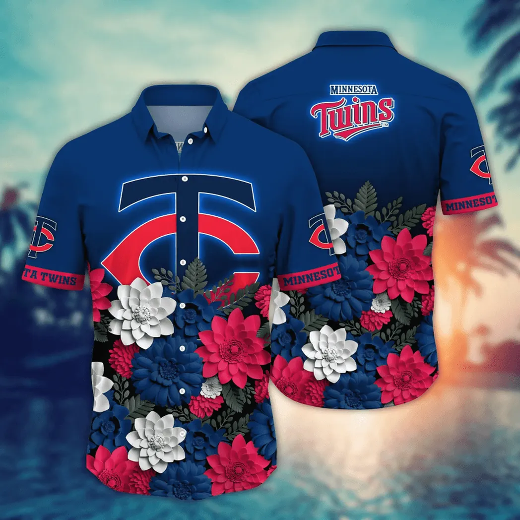 Minnesota Twins MLB Flower Aloha Hawaiian Shirt, Summer Football Shirts VPHWA2451154944