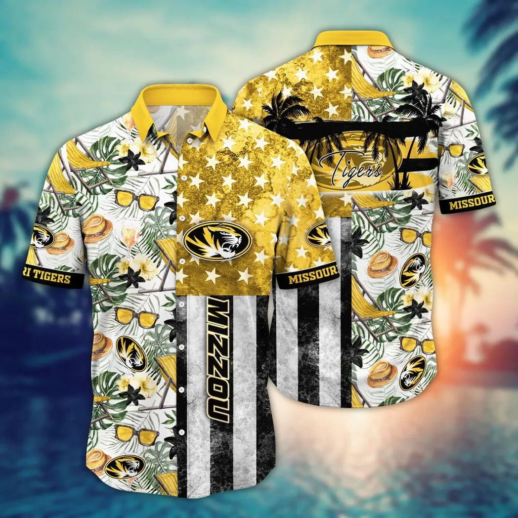 Missouri Tigers NCAA Flower Aloha Hawaiian Shirt, Summer Football Shirts VPHWA2451154224