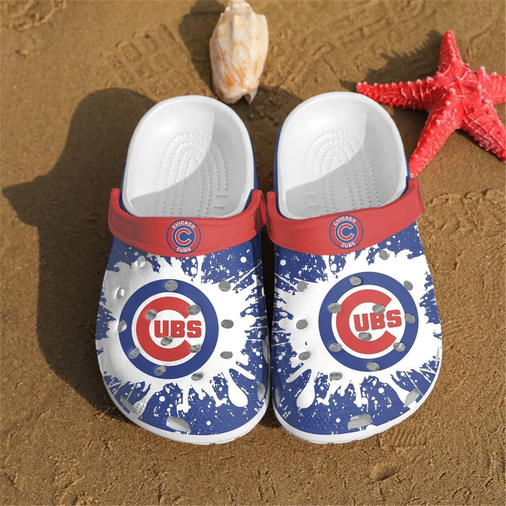 Mlb Chicago Cubs Big Logo Teams Gift For Fan Crocs Clog