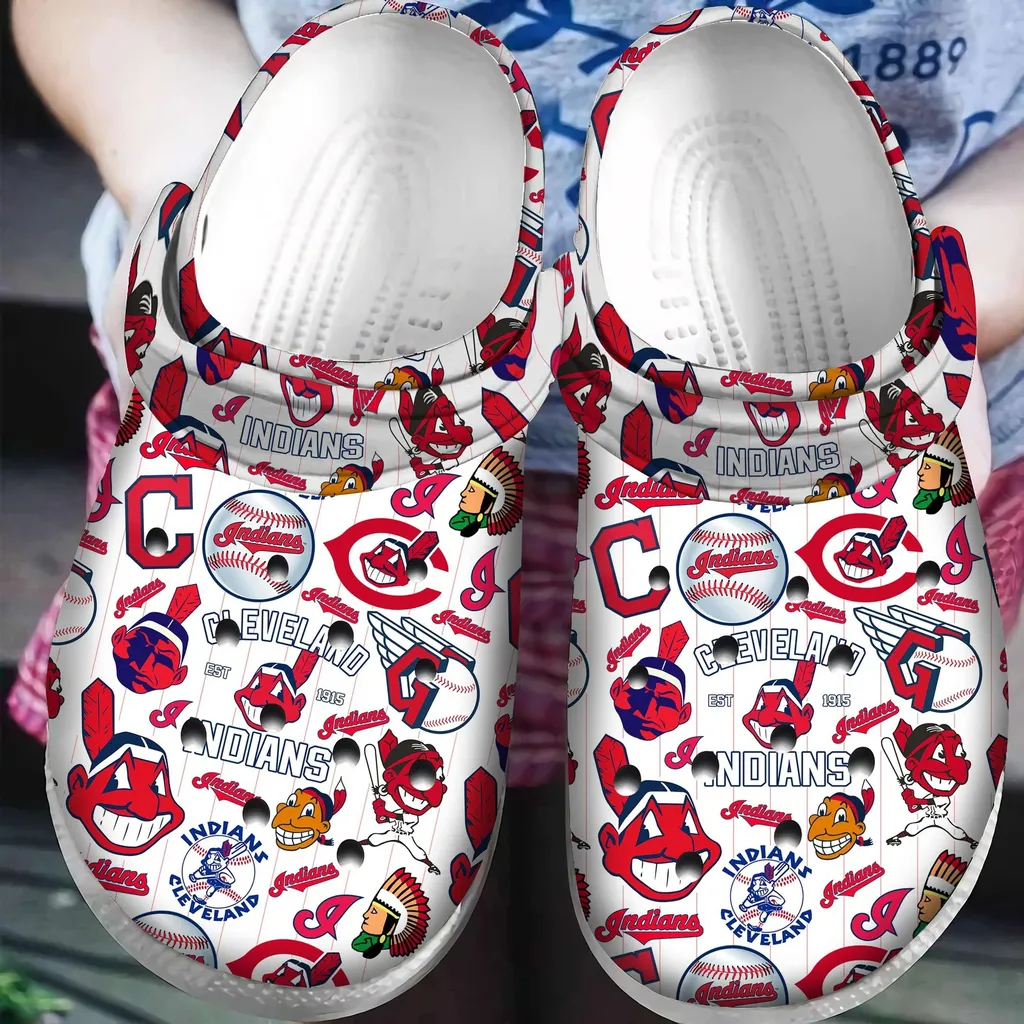 Mlb Cleveland Indians Crocs Clog