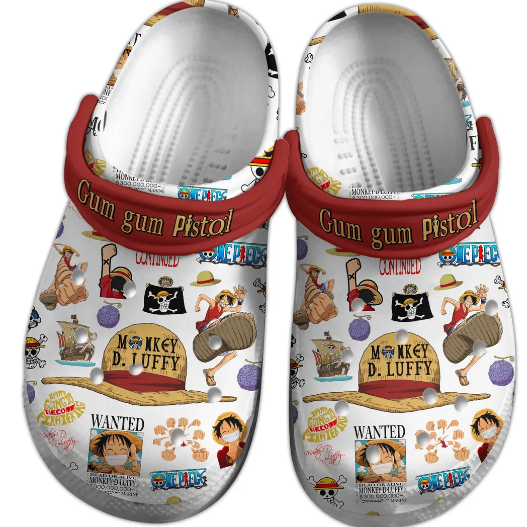 Monkey D. Luffy Anime Crocs Clogs Monkey D. Luffy Anime Crocs Clogs