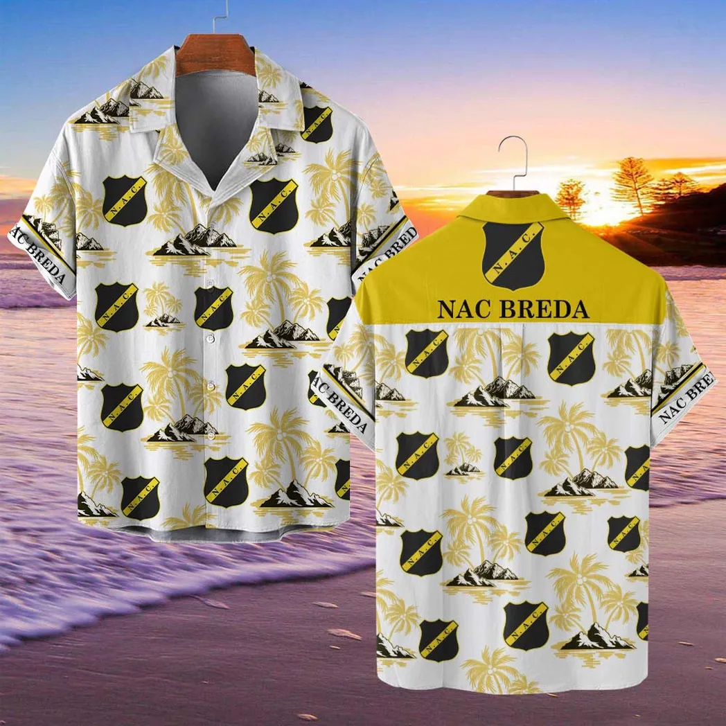 NAC Breda Hawaiian Shirt Style Classic Oversized Hawaiian, Unisex Hawaiian Shirt Trending Summer