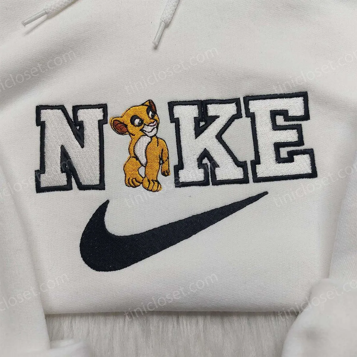 Nala Nike Embroidered Shirt, Lion King Embroidered Shirt, Disney Anniversary Shirts