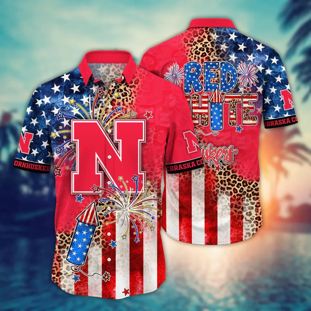 Nebraska Cornhuskers NCAA Aloha Hawaiian Shirt, Summer VPHWA2451153516