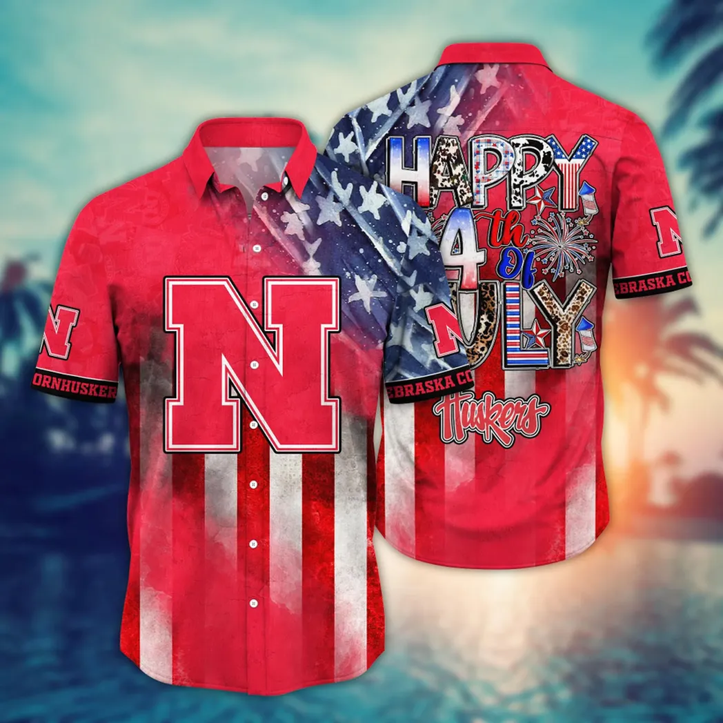 Nebraska Cornhuskers NCAA Aloha Hawaiian Shirt, Summer VPHWA2451153545