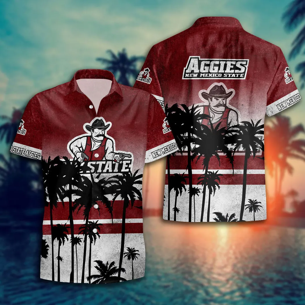 New Mexico State Aggies, Style Hot Trending Summer Aloha Hawaiian Shirt, Style Hot Trending Summer VPHWA2451151773